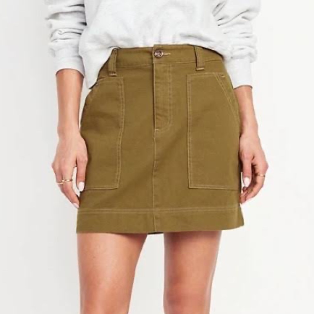 Old Navy Utility Mini Skirt Size 20